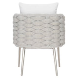 Bernhardt Santa Cruz Outdoor Arm Chair in Nordic Grey [Made to Order] X02545Q