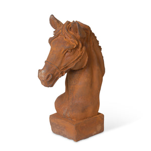 Thoroughbred Cast Iron Bust EAB36141 Park Hill