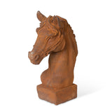 Thoroughbred Cast Iron Bust