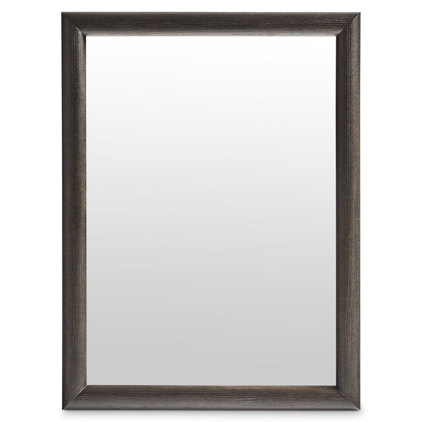 Bernhardt Bernhardt Geneve Wire-brushed Oak Wall Mirror with Warm Robor Finish for Modern Interiors 392332