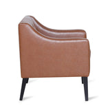 Christopher Knight Home® - Noble House - Deanna Contemporary Faux Leather Tufted Accent Chair