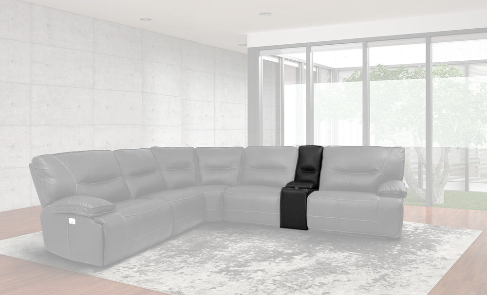 Parker House Parker Living Spartacus Recliner – Luxurious Comfort With Power Recline, Perfect For Relaxation Time Black 70% Polyester,30% Pu (W) Mspa#860-blc