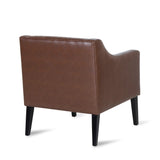 Christopher Knight Home® - Noble House - Deanna Contemporary Faux Leather Tufted Accent Chair