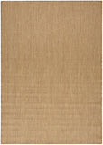 Nourison Courtyard COU01 Machine Made Power-loomed Borderless Design Indoor/Outdoor Modern Outdoor Rug Jute, Jute 90% Polypropylene,10% Polyester 99446991096