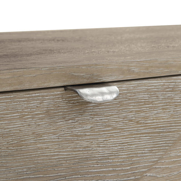 Bernhardt Bernhardt Aventura Marcona 6-Drawer Bow-Front Dresser With Pyramid Drawer Faces & Soft-Close Drawers 318054