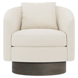 Bernhardt Camino Fabric Swivel Chair 5558-000 White N5712S_5558-000 Bernhardt