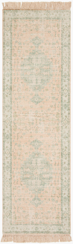 Surya Zainab Handmade 2' X 3' Area Rug - Traditional Cotton & Polyester Design For Timeless Elegance Camel Cotton,Polyester Zai2305-268