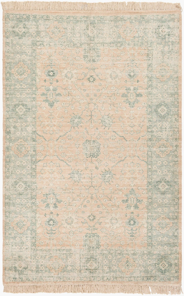 Livabliss Zainab Handwoven Flatweave Accent Rug with Fringe Cotton Blend Artisan Entryway Decor Camel, Ivory 2' x 3' ZAI2310-23