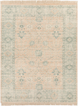 Livabliss Zainab Handwoven Flatweave Accent Rug with Fringe Cotton Blend Artisan Entryway Decor Camel, Ivory 8' x 10' ZAI2310-810