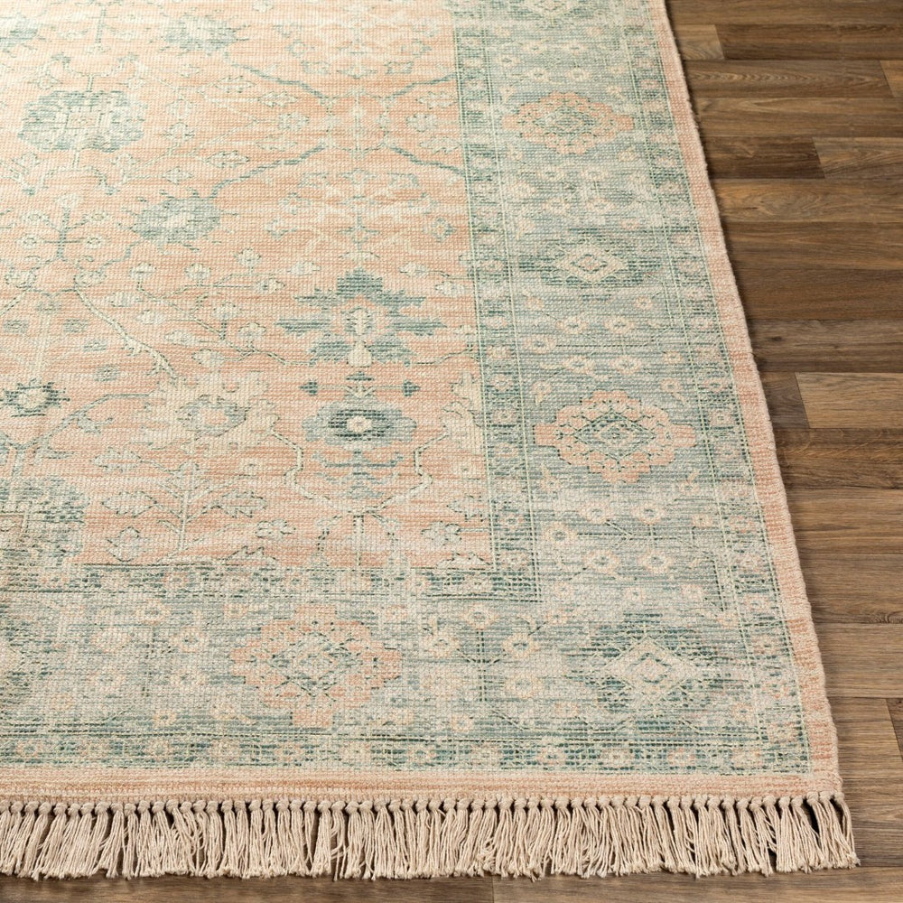 Livabliss Zainab Handwoven Flatweave Accent Rug with Fringe Cotton Blend Artisan Entryway Decor Camel, Ivory 2' x 3' ZAI2310-23