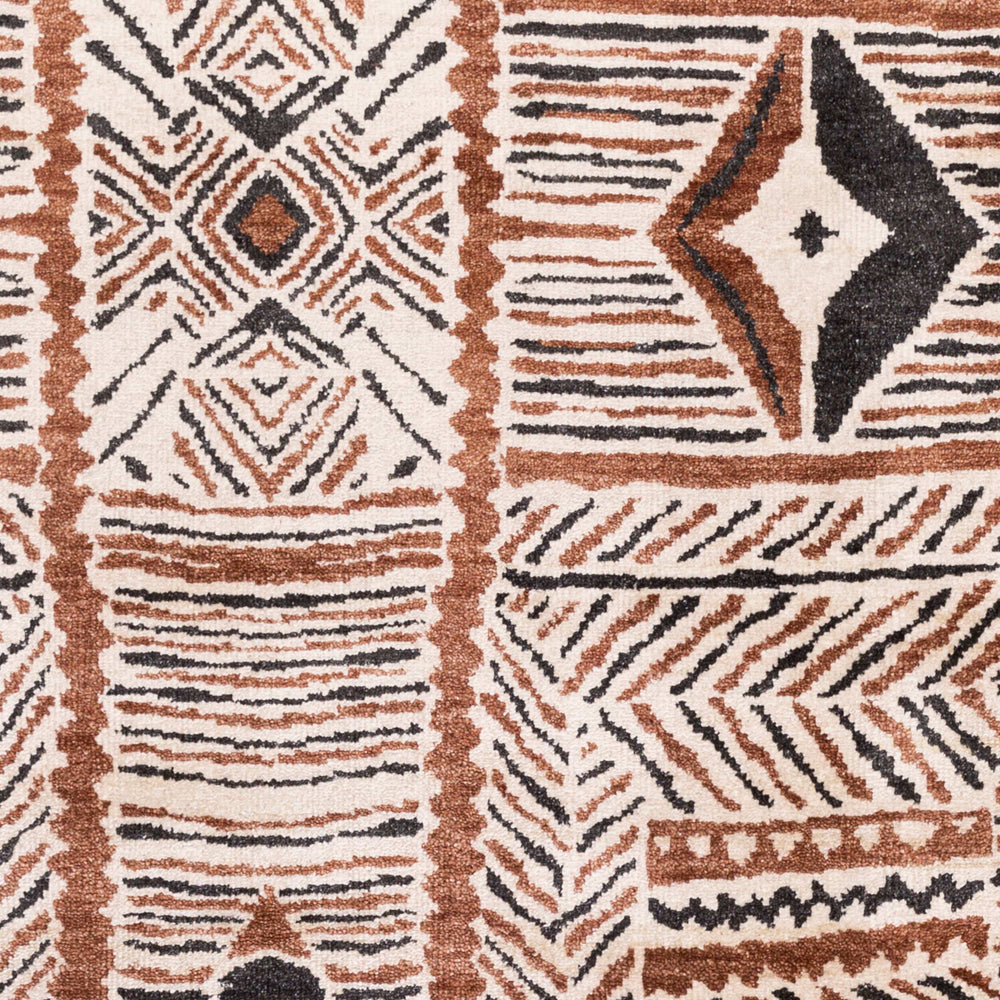 Surya Zambia Handmade Rug 2' X 3' - Timeless Design, Luxurious Wool & Viscose, Perfect For Any Room! Beige Viscose,Wool Zam1000-23