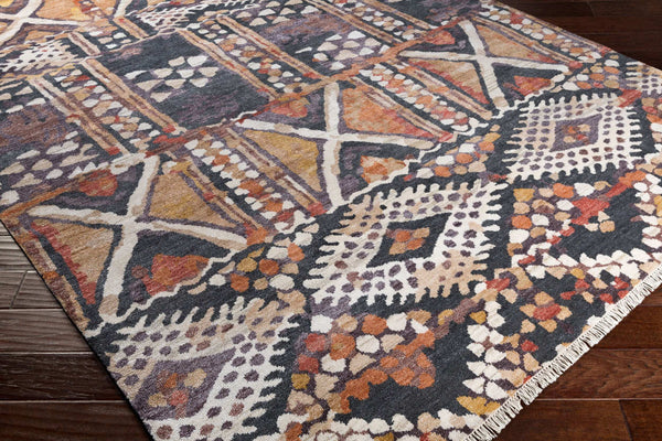 Surya Zambia Handmade Rug 2' X 3' - Timeless Design, Luxurious Wool & Viscose, Perfect For Any Room! Light Beige Viscose,Wool Zam1001-23