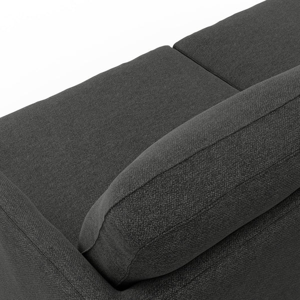 English Elm Livingston 90" Oversized Charcoal Grey Sofa - Eco-Friendly, Mid-Century Modern Comfort For All B136P159625