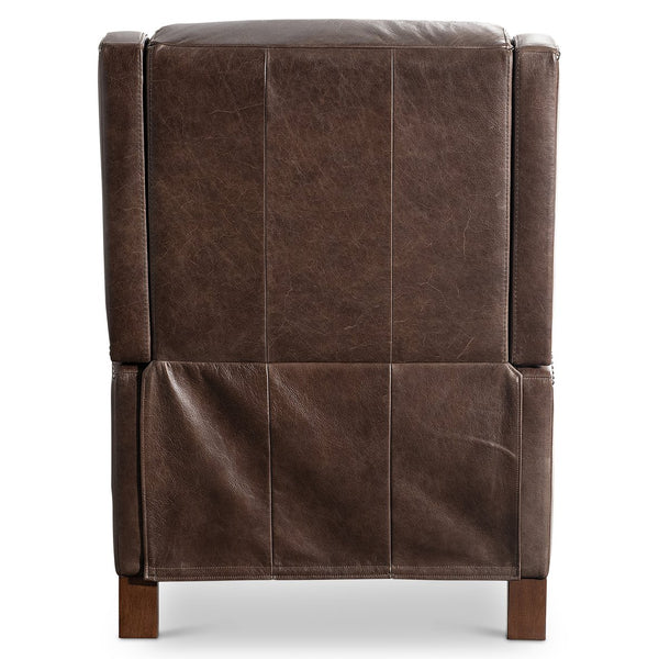 Bernhardt Bernhardt Landon Full Recline Leather Armchair with Nailhead Trim for Living Room 701RLO