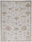 Feizy Rugs Wendover Eco-friendly Hand-knotted Low Pile Oriental Floral Rug For Timeless Indoor & Outdoor Style Ivory,Orange Pet Wnd6846fslv000f00