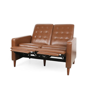 English Elm Christopher Knight Home® - DOUBLE Recliner Fabric Sofa with Plush Cushions and Space-Saving Design for Living Rooms, 49"L Light Brown 72478.00