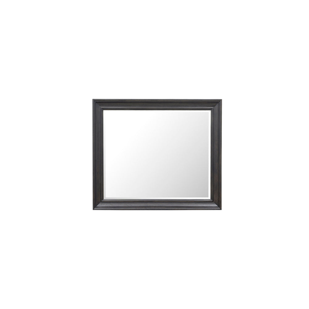 Pulaski Furniture Hickory Creek Dresser Mirror – Elegant Rectangular Design With Rich Brown Velvet Finish & Timeless Charm Brown Rubber Wood,Mirror P386110-pulaski