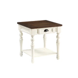 English Elm Steve Silver - Joanna - End Table - White