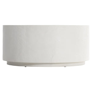 Bernhardt Bernhardt Trapani Cocktail Table — 40" Grc Smooth Quarry Outdoor/Indoor Plinth Base, Weather-Ready Design X05024