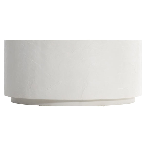 Bernhardt Bernhardt Trapani Cocktail Table — 40" Grc Smooth Quarry Outdoor/Indoor Plinth Base, Weather-Ready Design X05024