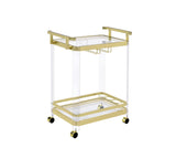 Steve Silver Aerin Server Cart w/Casters AE100CAS