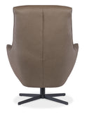 Hughes Swivel Chair Brown CC Collection CC733-SW-075 Hooker Furniture