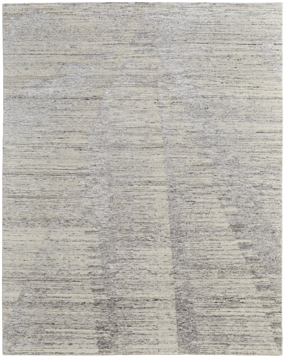 Feizy Rugs Brighton Hand Knotted Wool & Viscose Area Rug - Contemporary Abstract Design For Modern Spaces Ivory,Taupe,Silver Wool,Viscose Bri69chftpeivyf99