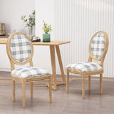 Christopher Knight Home® - Noble House - Phinnaeus French Country Fabric Dining Chairs - Set Of 2