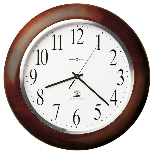 Hekman Furniture 625259 Murrow Wall Clock - Elegant Windsor Cherry Finish With Quiet Movement For Any Room Decor Windsor Cherry Murrow Wall Clock 625259