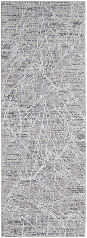Feizy Rugs Lennon Abstract Distressed Rug - Durable Polyester & Polypropylene For Sophisticated Home Décor Taupe,Gray Polyester,Polypropylene Len39fzfbgeivyi1c