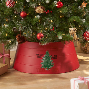 Christopher Knight Home® - Noble House - Suncook Metal Christmas Tree Collar, Red