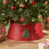 Christopher Knight Home® Suncook Metal Christmas Tree Collar, Red