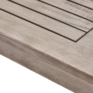 English Elm Christopher Knight Home® - HAMPTON Acacia Wood Coffee Table with Slat Top, Weather-Resistant Durable Hardwood, 44.9" L Grey 60399.00LGRY