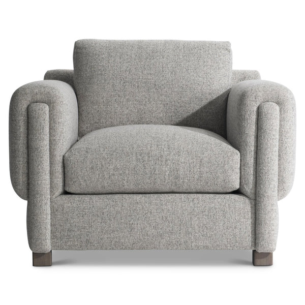 Bernhardt Bernhardt Tori Fabric Chair With Sculptural Cushion Arms, Deep Plush Seat, Custom Upholstery Options - Made to Order P7662A