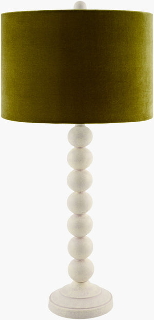 Livabliss Zelda Hand-painted Traditional Table Lamp with Linen Shade for Bedroom or Entryway ZEL-006