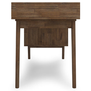 English Elm Clarkson Desk - Handcrafted Rustic Acacia With Mid-Century Design & Ample Storage For Home Office B136P158782