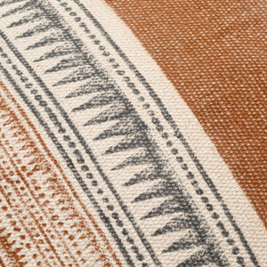 Surya Zendaya 18" Accent Pillow Cover - Soft Cotton, Global Style, Woven Texture For Chic Home Decor Dark Blue Cotton,Cotton Zen002-2020p