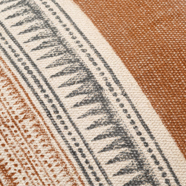 Surya Zendaya 18" Accent Pillow Cover - Soft Cotton, Global Style, Woven Texture For Chic Home Decor Dark Blue Cotton,Cotton Zen002-2020p