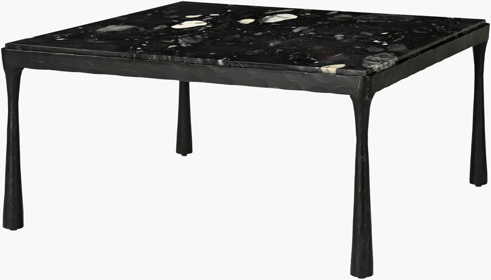 Surya Zeena Handcrafted Square Coffee Table Artisan Low Profile Bohemian Living Room Accent ZENA002-173636