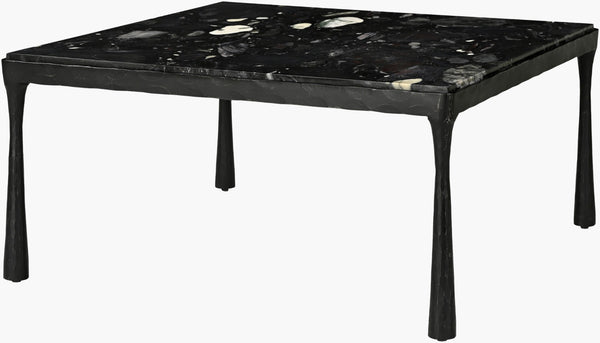 Surya Zeena Handcrafted Square Coffee Table Artisan Low Profile Bohemian Living Room Accent ZENA002-173636