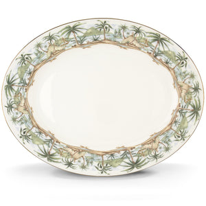 Lenox British Colonial Serving Platter Green, WHITE PORCELAIN 6226963