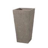 Christopher Knight Home® - Noble House - Beadles Outdoor Cast Stone Planter, Large Brown Wood