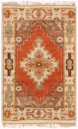 Surya Zeus 10' X 14' Luxurious Handmade Wool Rug - Classic Style, Durable Comfort, Perfect For Any Room! Rust Nz Wool Zeu7800-23