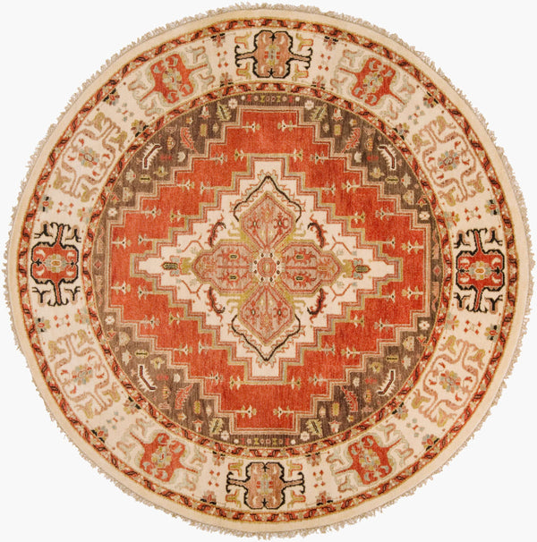 Surya Zeus 10' X 14' Luxurious Handmade Wool Rug - Classic Style, Durable Comfort, Perfect For Any Room! Rust Nz Wool Zeu7800-8rd