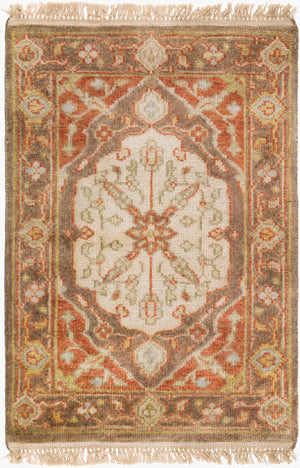 Surya Zeus 10' X 14' Luxurious Handmade Wool Rug - Classic Style, Durable Comfort, Perfect For Any Room! Dark Brown Nz Wool Zeu7810-3959