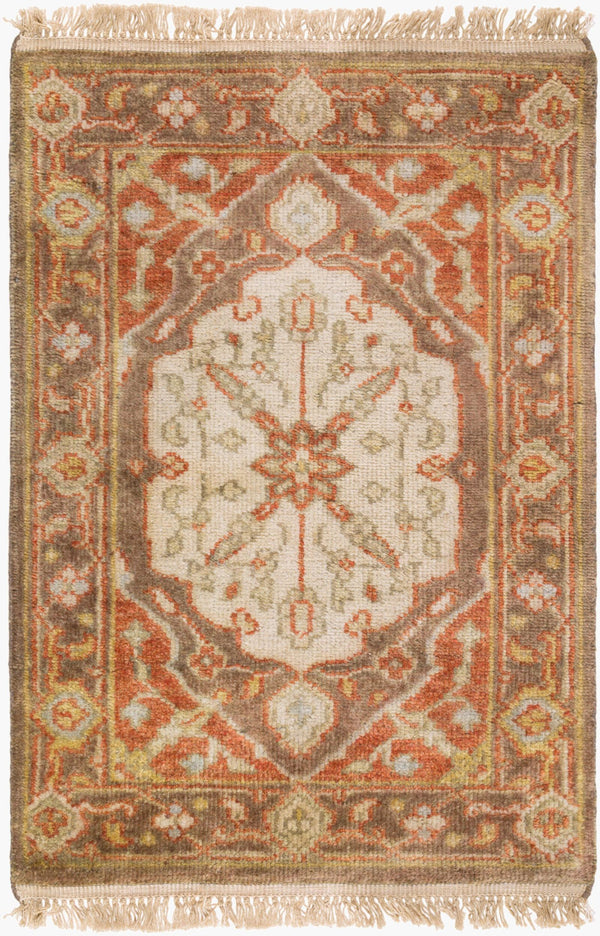 Surya Zeus 10' X 14' Luxurious Handmade Wool Rug - Classic Style, Durable Comfort, Perfect For Any Room! Dark Brown Nz Wool Zeu7810-3959