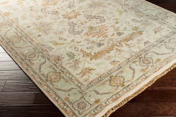 Surya Zeus 10' X 14' Luxurious Handmade Wool Rug - Classic Style, Durable Comfort, Perfect For Any Room! Light Beige Nz Wool Zeu7812-3959