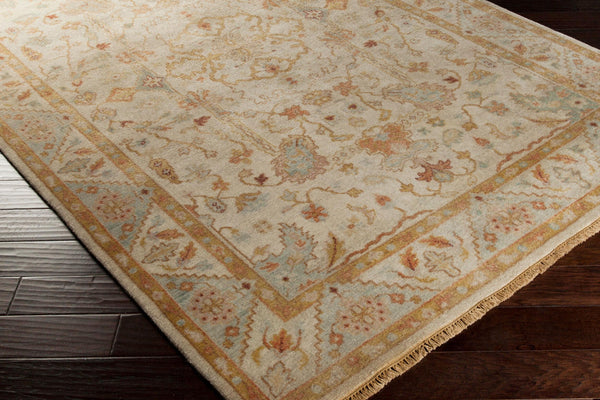 Surya Zeus 10' X 14' Luxurious Handmade Wool Rug - Classic Style, Durable Comfort, Perfect For Any Room! Light Gray Nz Wool Zeu7814-23