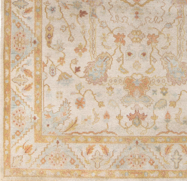 Surya Zeus 10' X 14' Luxurious Handmade Wool Rug - Classic Style, Durable Comfort, Perfect For Any Room! Light Gray Nz Wool Zeu7814-23