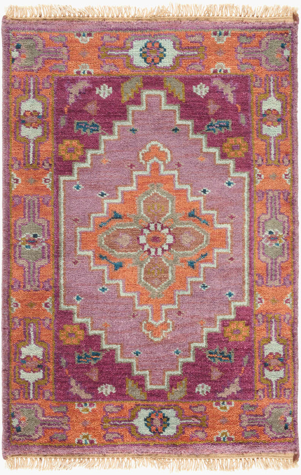 Surya Zeus 10' X 14' Luxurious Handmade Wool Rug - Classic Style, Durable Comfort, Perfect For Any Room! Plum Nz Wool Zeu7820-23